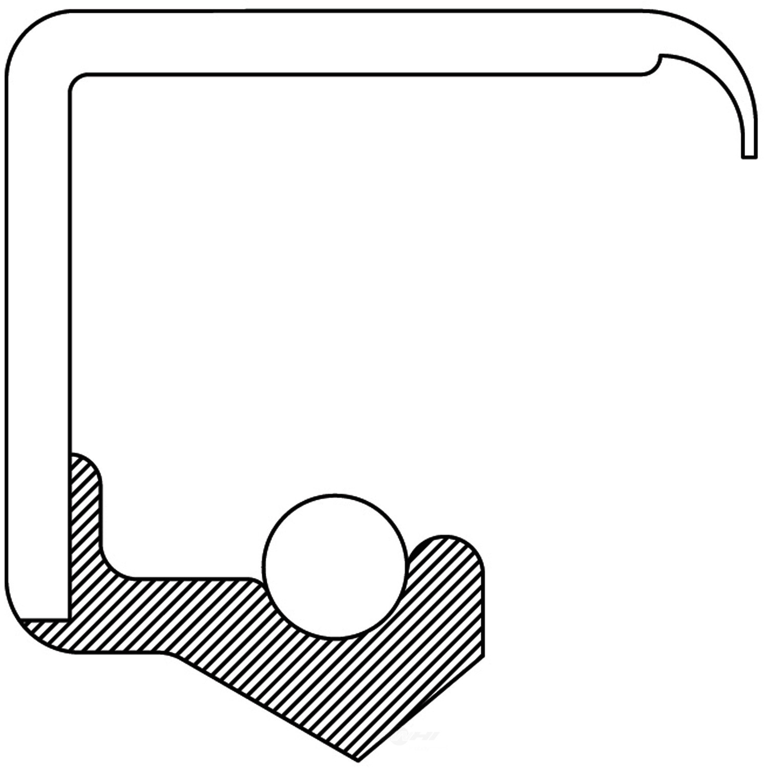 Foto de Sello de Flecha de Entrada de Caja de Transferencia para Jeep Liberty 2002 Marca NATIONAL SEAL/BEARING Nmero de Parte 3173