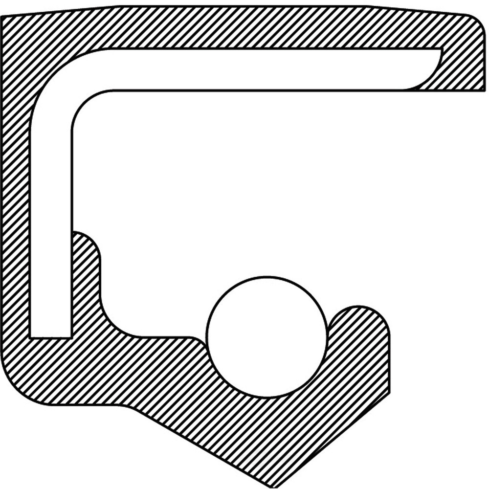 Foto de Sello del cigue�al del motor para Mazda 6 2005 Marca NATIONAL SEAL/BEARING N�mero de Parte 3909
