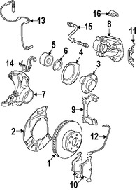 Foto de R�tula de direcci�n Original para BMW Marca BMW N�mero de Parte 31216768316