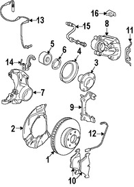 Foto de Rtula de direccin Original para BMW Marca BMW Nmero de Parte 31216768316