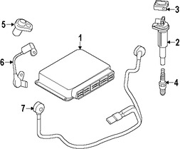 Foto de Computadora del Motor Original para BMW ActiveHybrid 5 2012 2013 2014 2015 2016 Marca BMW N�mero de Parte 12148641404