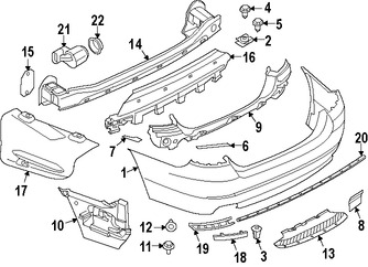 Foto de Guardasalpicaduras del parachoques Original para BMW Marca BMW Nmero de Parte 51487207270