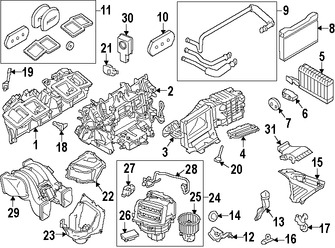 Foto de Sensor de Calidad de Aire Ambiental Original para BMW Marca BMW Nmero de Parte 64119350423