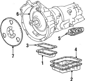 Foto de Convertidor de Torque Original para BMW Z3 1999 2000 Marca BMW Nmero de Parte 24401423394