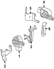 Foto de Sensor de Nivel de Faro Original para BMW Marca BMW Nmero de Parte 37146853755