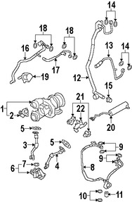 Foto de Turbo Original para BMW Marca BMW Remanufacturado N�mero de Parte 11657646093