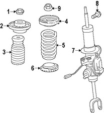 Foto de Puntal de suspensin Original para BMW Marca BMW Nmero de Parte 37116851127