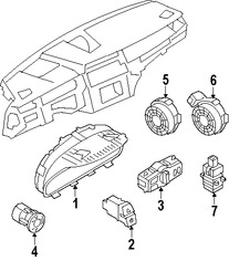 Foto de Sensor de Lluvia Original para BMW Marca BMW N�mero de Parte 61356832977