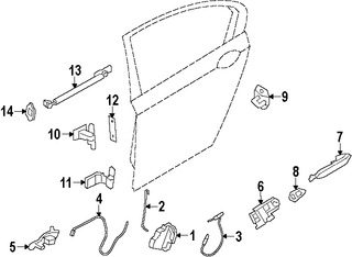 Foto de Bisagra de puerta Original para BMW Marca BMW N�mero de Parte 41007203987