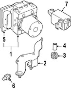 Foto de M�dulo de control de ABS Original para BMW 645Ci 2004 BMW 525i 2004 BMW 530i 2004 BMW 545i 2004 Marca BMW Remanufacturado N�mero de Parte 34526768913