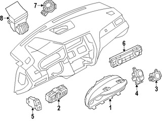 Foto de Panel de Instrumentos Original para BMW Marca BMW Nmero de Parte 62109358979