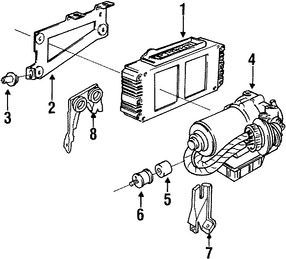 Foto de M�dulo de control de ABS Original para BMW Marca BMW N�mero de Parte 34521164094