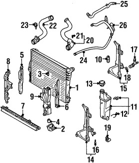 Foto de Sensor de temperatura de Refrigerante del motor Original para BMW  Mini Cooper Marca BMW Nmero de Parte 13621433077