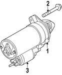 Foto de Tornillo de Arranque Original para BMW 335d 2009 2010 2011 Marca BMW Nmero de Parte 07129904681