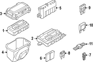 Foto de Fusible Original para BMW Marca BMW N�mero de Parte 61138376386