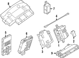 Foto de Computadora del Motor Original para BMW Marca BMW N�mero de Parte 12637591534