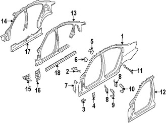Foto de Estribo Original para BMW Marca BMW N�mero de Parte 41217297856