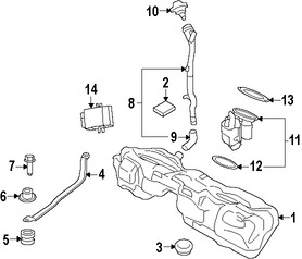 Foto de Modulo de Control Bomba de Combustible Original para BMW Marca BMW N�mero de Parte 16147411596