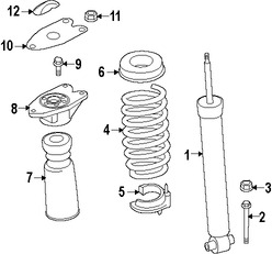 Foto de Amortiguador Original para BMW Marca BMW Nmero de Parte 33526874372