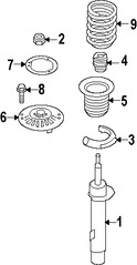 Foto de Muelle Helicoidal Original para BMW Marca BMW Nmero de Parte 31336851717