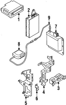 Foto de Cable de Antena de GPS Original para BMW Marca BMW N�mero de Parte 61128374688
