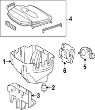 Foto de Caja de Fusibles del Motor del Ventilador Original para BMW Marca BMW Nmero de Parte 12907547141