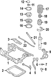 Foto de Tapa Puntal De Suspensin Original para BMW Marca BMW Nmero de Parte 31306774021