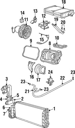Foto de Valvula de Control Calentamiento Original para BMW 318ti BMW Z3 Marca BMW Nmero de Parte 64118375443