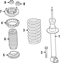 Foto de Aislante de Muelle Original para BMW Marca BMW N�mero de Parte 33536866783
