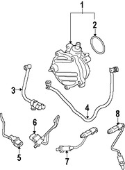 Foto de Bomba de Vac�o Original para BMW X5 BMW 745i BMW 745Li BMW 760Li BMW 760i BMW 545i Marca BMW N�mero de Parte 11667635657