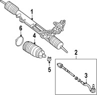 Foto de Terminal de Direccin Original para BMW X5 BMW X6 Marca BMW Nmero de Parte 32106793497