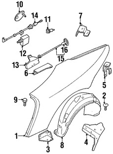 Foto de Cable de Puerta del Tanque de Combustible Original para BMW Marca BMW N�mero de Parte 51258234140