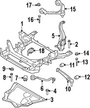 Foto de Tornillo de Brazo de Control de Suspension Original para BMW Marca BMW Nmero de Parte 07119906898