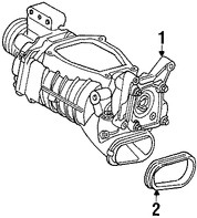 Foto de Empacadura de Supercargador Original para Mini Cooper Cooper Marca BMW Nmero de Parte 11610020836