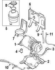 Foto de Bomba de Direccin Asistida Original para Mini Cooper Cooper Marca BMW Remanufacturado Nmero de Parte 32416778425