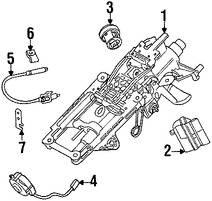 Foto de Columna de Direccin Original para Mini Cooper Cooper Marca BMW Nmero de Parte 32306870778