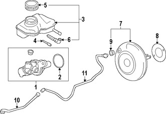 Foto de Empacadura de Booster Frenos de Potencia Original para BMW  Mini Cooper Marca BMW Nmero de Parte 34336857618