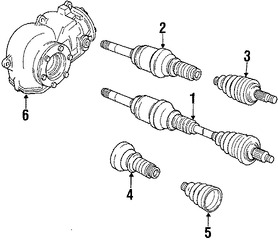 Foto de Kit Junta Homocinetica Original para BMW Marca BMW Remanufacturado N�mero de Parte 31601226817