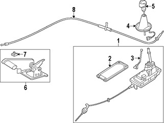 Foto de Cable del Freno de Estacionamiento Original para Mini Cooper Cooper Countryman Mini Cooper Cooper Paceman Marca BMW Nmero de Parte 34409813390