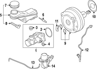 Foto de Bomba de Vac�o de Servofreno Original para BMW i3 2014 2015 2016 2017 Marca BMW N�mero de Parte 34336857405