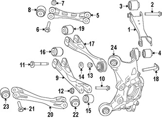 Foto de Buje de Barra de Rastreo de Suspension Original para BMW i3 2014 2015 2016 2017 Marca BMW Nmero de Parte 33326852273