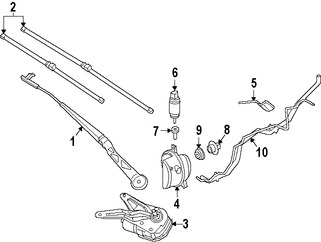 Foto de Sensor de Nivel de Lquido Limpiaparabrisas Original para BMW i8 BMW i3 Marca BMW Nmero de Parte 61667381594