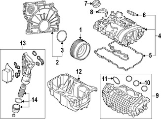 Foto de Sello de Mltiple de Admisin Original para BMW i8 BMW M4 BMW M3 Marca BMW Nmero de Parte 11617524569