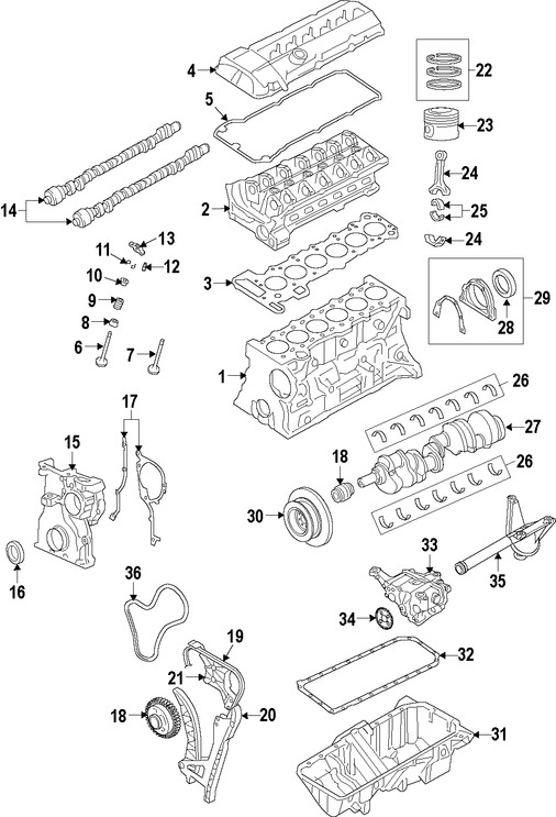 Foto de Biela Original para BMW X5 BMW 335d Marca BMW Nmero de Parte 11247798368