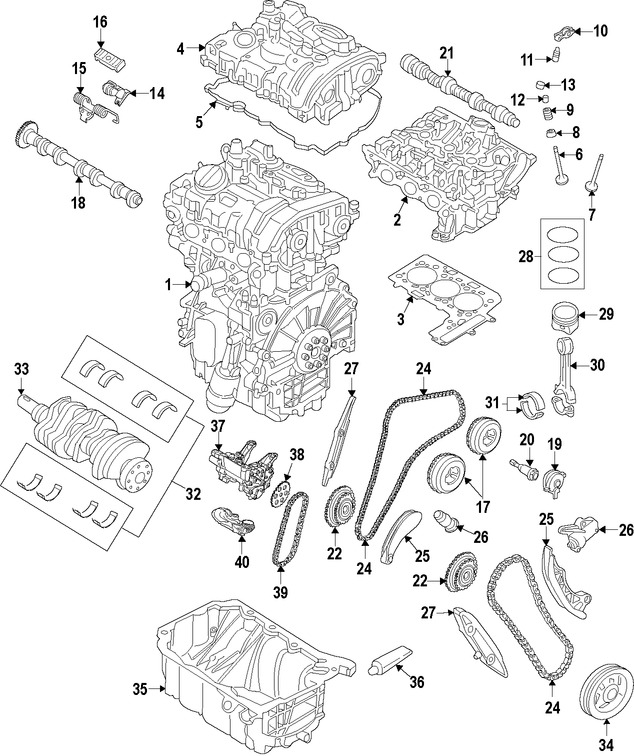 Foto de Tensor de la Cadena del Tiempo Original para Mini Cooper Cooper Mini Cooper Cooper Countryman BMW i8 Marca BMW Nmero de Parte 11318600125