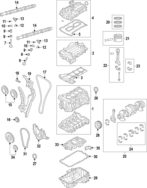 Foto de Arbol de Levas Original para BMW Marca BMW Nmero de Parte 11317616469