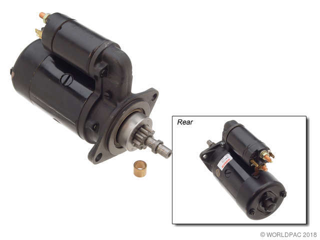 Foto de Motor de arranque para Volkswagen Beetle Volkswagen Transporter Volkswagen Squareback Volkswagen Karmann Ghia Marca Bosch Remanufacturado N�mero de Parte W0133-1607505