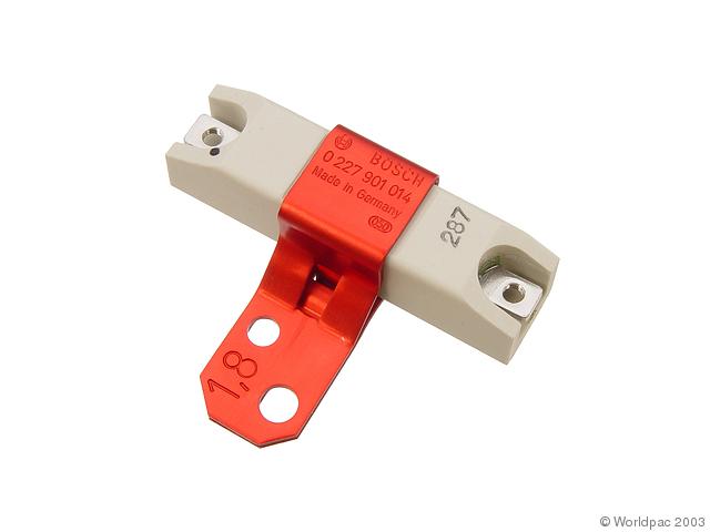 Foto de Resistencia de Balasta para Mercedes-Benz 220 Mercedes-Benz 230 Mercedes-Benz 250SL Mercedes-Benz 280SE Mercedes-Benz 300SEL Mercedes-Benz 250 Marca Bosch Parte #W0133-1627679