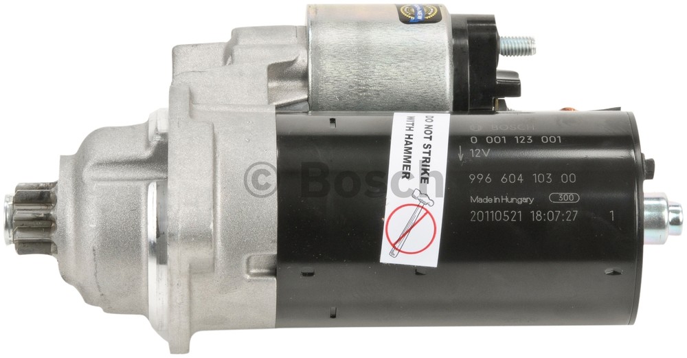 Foto de Motor de arranque para Porsche 911 Porsche Boxster Porsche Carrera GT Porsche Cayman Marca BOSCH N�mero de Parte SR0808N