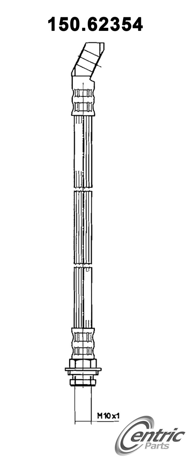 Foto de Manguera freno hidrulico para Saturn SW2 1993 Marca CENTRIC PARTS Nmero de Parte 150.62354